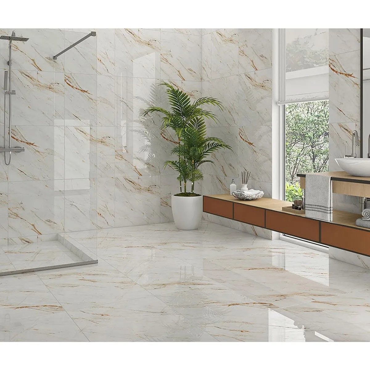 Piso Cerâmico para banheiro